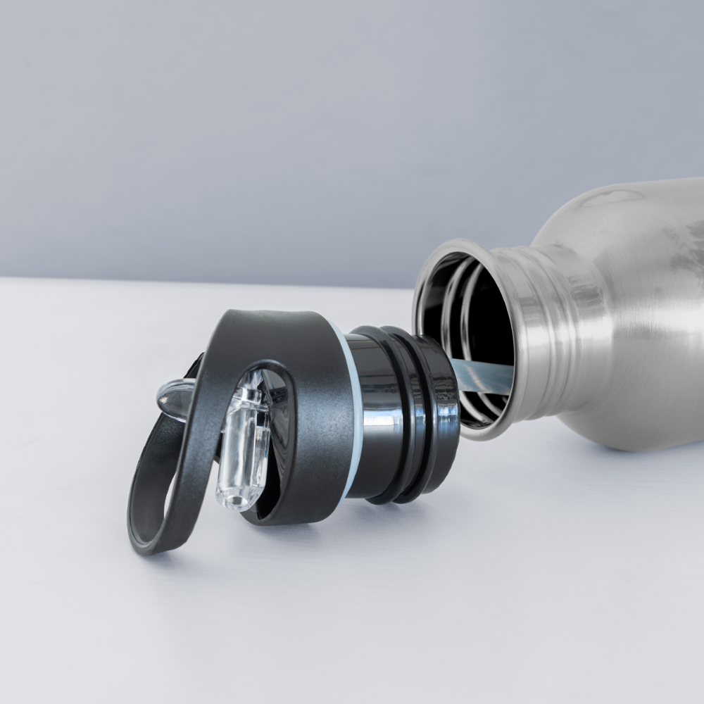 Plastic Fischer Bottle - silver