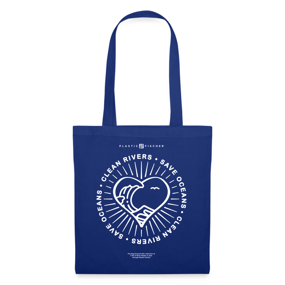 Plastic Fischer Bag - royal blue