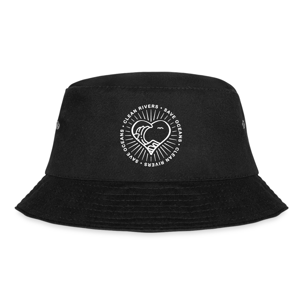 Plastic Fischer Hat - black
