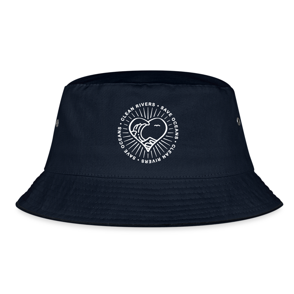 Plastic Fischer Hat - navy
