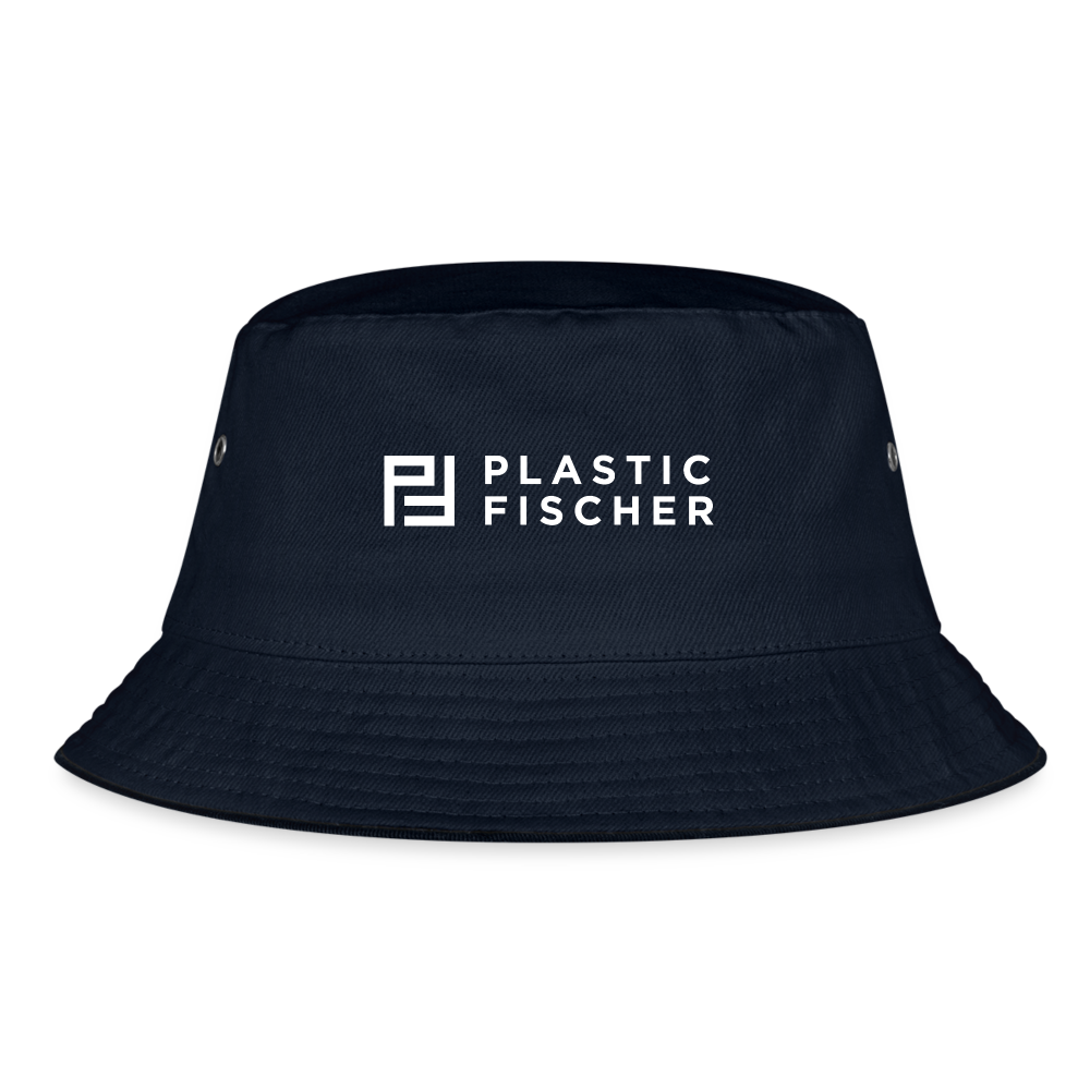Plastic Fischer Hat - navy