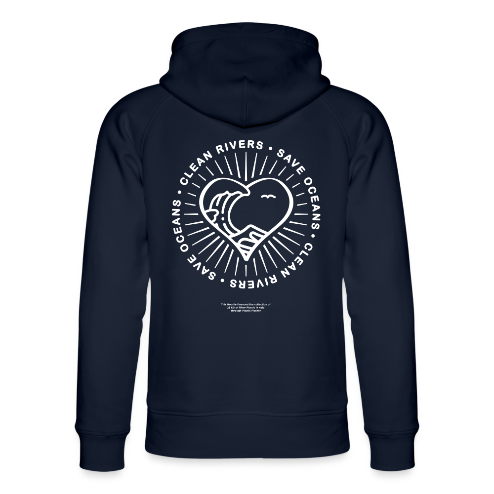 Plastic Fischer Hoodie (Unisex) - navy