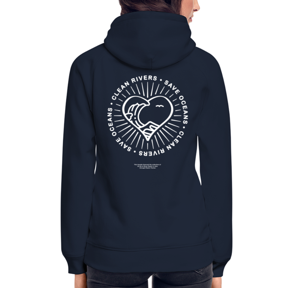 Plastic Fischer Hoodie (Unisex) - navy