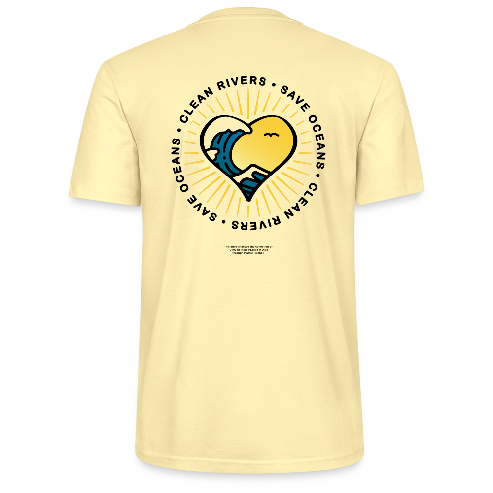 Plastic Fischer Summer Shirt + 10 kg River Plastic - cream