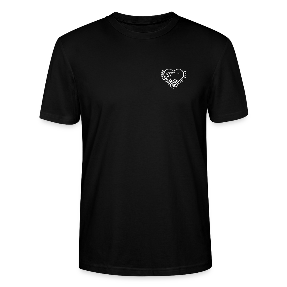 Ocean Lover Shirt + 10 kg River Plastic - black